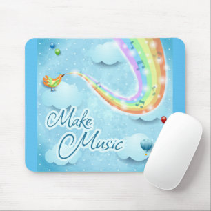 Make music, digital art mouse pad