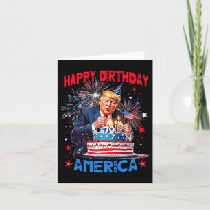 Make My Birthday Great Again Card