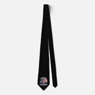 Make My Birthday Great Again Funny Trump Tie