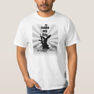 Make my day bunny rabbit T-Shirt