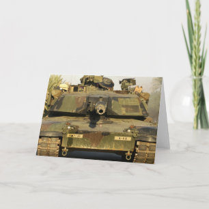 Make My Day M1A1Abrams MBT Card