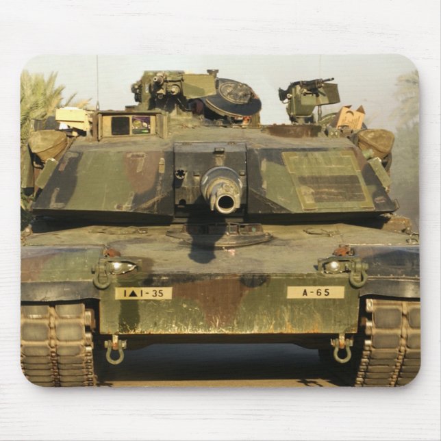 Make My Day M1A1Abrams MBT Mouse Pad (Front)