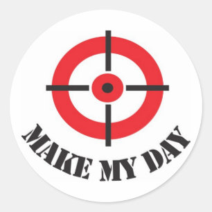 'Make My Day' Sticker