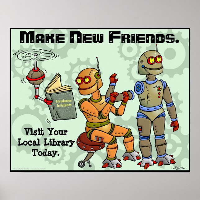 Make New Friends Poster (Front)