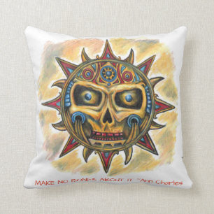 Make No Bones About It, pillow