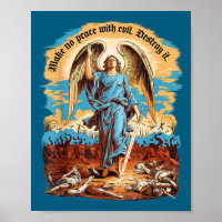 Make No Peace With Evil Archangel Michael Jesus Go