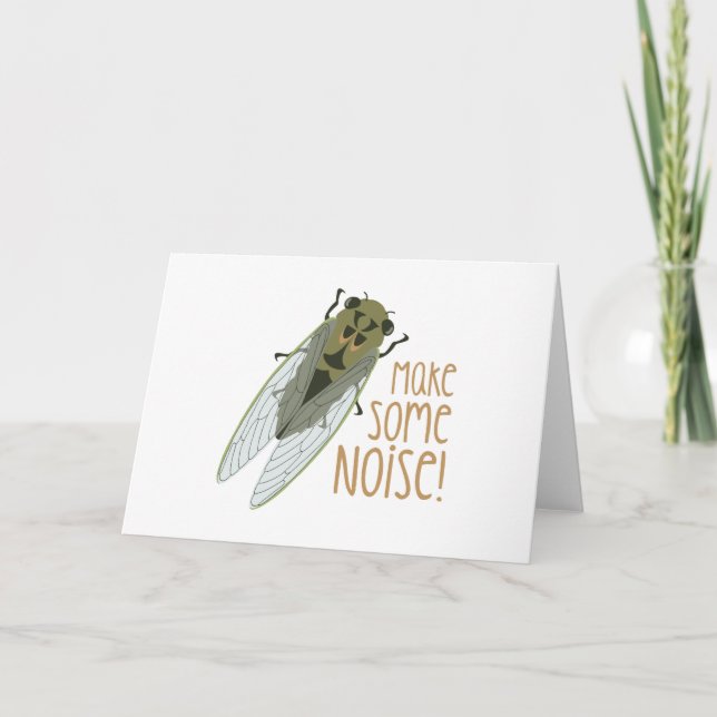 Make Noise! Card (Front)
