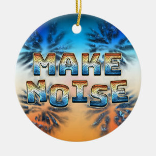 Make Noise Ceramic Ornament
