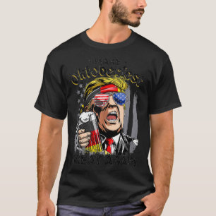 Make Oktoberfest Great Again Funny Trump Prost Bee T-Shirt