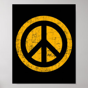 Make Peace Not War - Peace Logo Poster