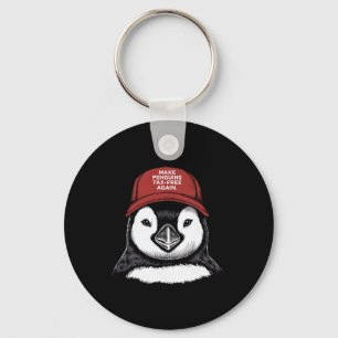 Make Penguin Tax Free Again - Resist Penguins Agai Keychain