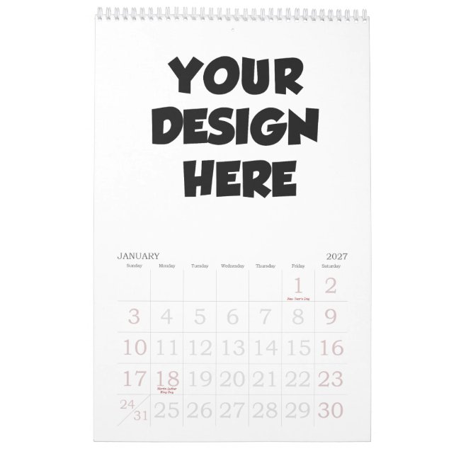  Make Personalized Calendar - Free Calendar Maker (Jan 2027)