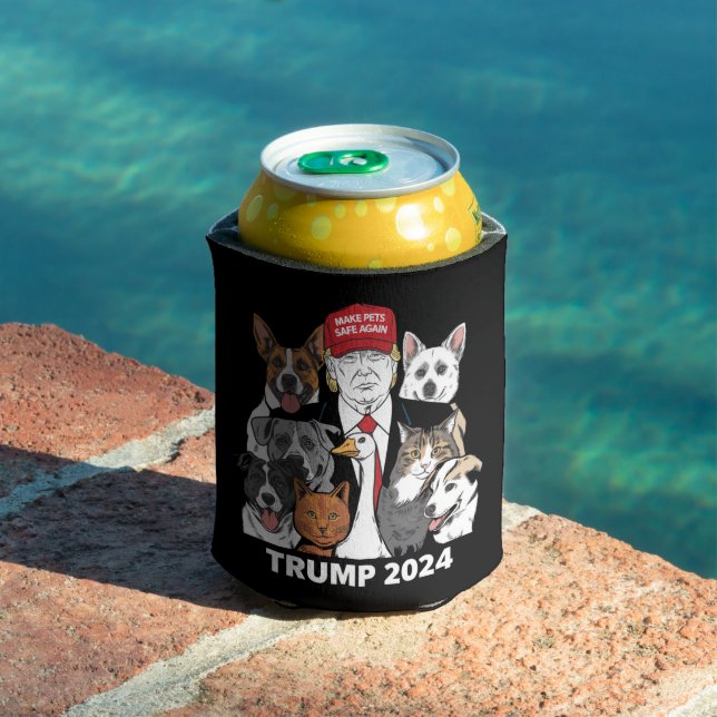 Make Pets Safe Again Trump 2024 Save Our Pets Can Cooler (In Situ Pool)