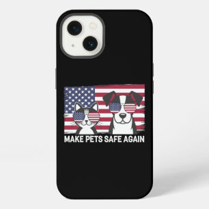 Make Pets Safe Again Trump Harris Debate 2024 iPhone 13 Case