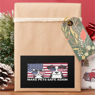 Make Pets Safe Again Trump Harris Debate 2024 Sticker