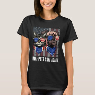 Make Pets Safe Again Trump Harris Debate Eating Th T-Shirt
