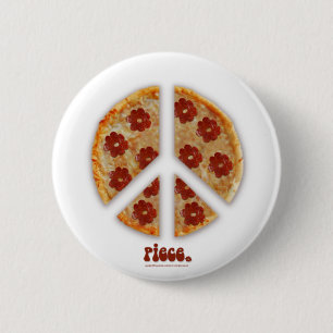 "Make Pizza, Not War" Buttons