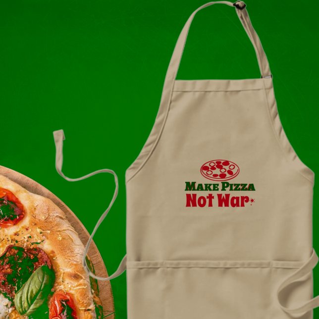  Make Pizza not War Standard Apron (Creator Uploaded)