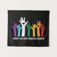 Make Racism Wrong Heart Hands  
