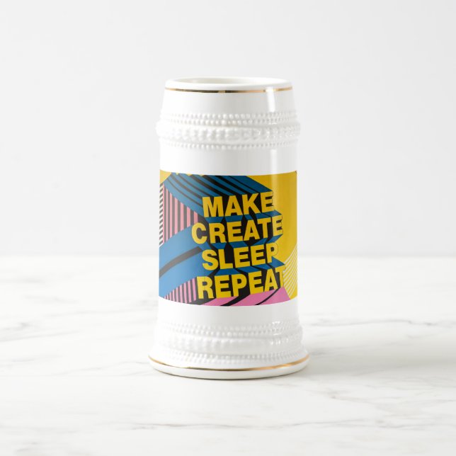 Make & Repeat Quote Mug (Center)