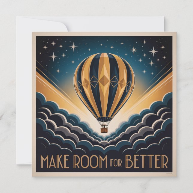 Make Room For Better Invitation (Front)