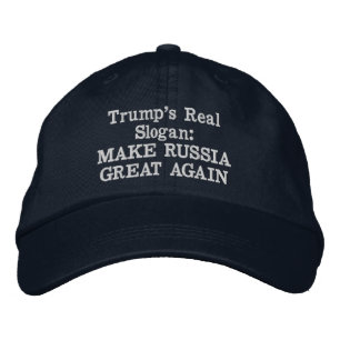 MAKE RUSSIA GREAT AGAIN EMBROIDERED HAT