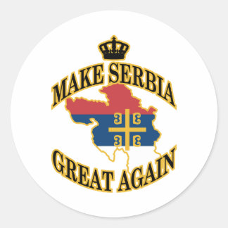 Make Serbia Great Again Sticker