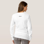 Make Snow Angels Embroidered Long Sleeve T-Shirt (Back Full)