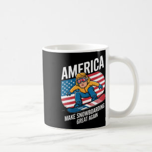 Make Snowboarding Great Again Donald Trump - Usa S Coffee Mug