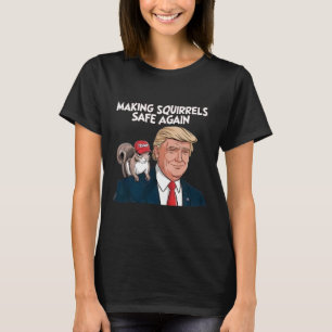 Make Squirrels Safe Again Trump 2024 T-Shirt