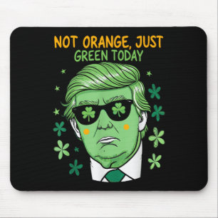 Make St. Patrick’s Day Green Again – Trump Parody  Mouse Pad
