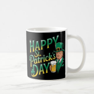 Make St Patricks Day Great Again Funny Trump Men W Coffee Mug