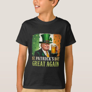 Make St. Patrick's Great Again Trump Irish  T-Shirt