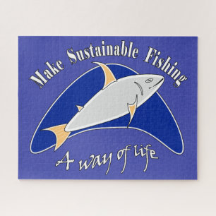 Make sustainable fishing a way of life   jigsaw puzzle
