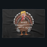 Make Thanksgiving Great Again Trump Turkey 2024  Kitchen Towel<br><div class="desc">Make Thanksgiving Great Again Trump Turkey 2024</div>