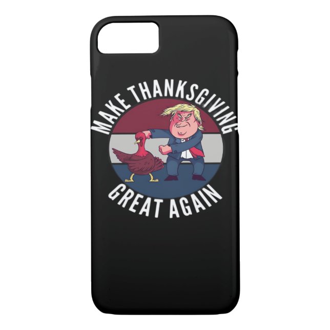 Make Thanksgiving Great Again Trumpkin – Classic P Case-Mate iPhone Case (Back)