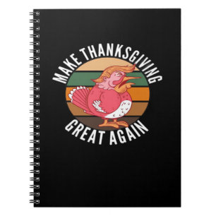 Make Thanksgiving Great Again Trumpkin –  Hallowee Notebook