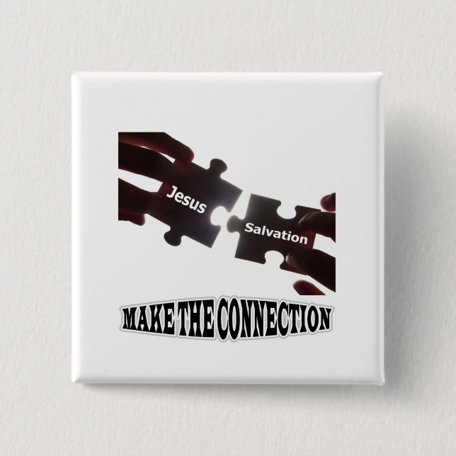 Make The Connection square button (Front)
