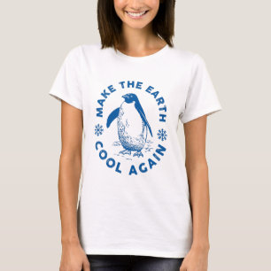 Make The Earth Cool Again Climate Change T-Shirt