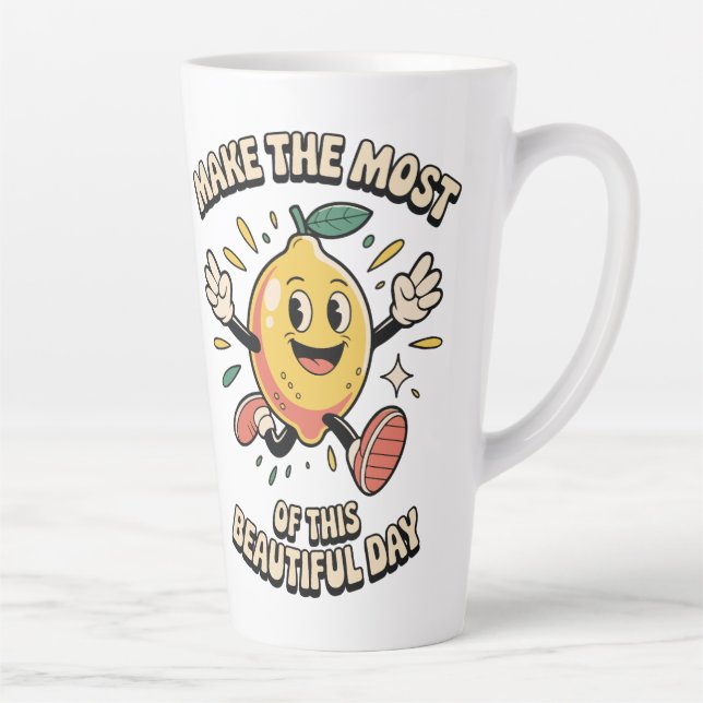 Make the Most – Lemon Coffee Mug (Right)