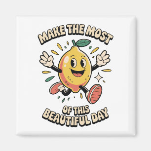Make the Most – Lemon Fridge Magnet