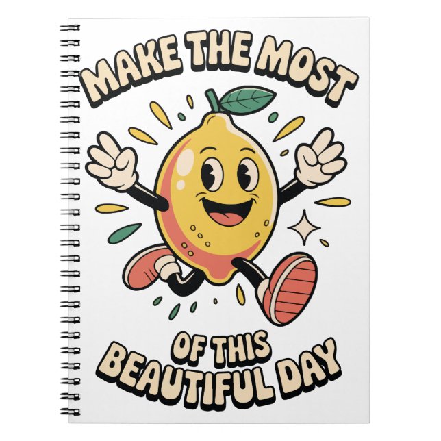 Make the Most – Lemon Journal Joy (Front)
