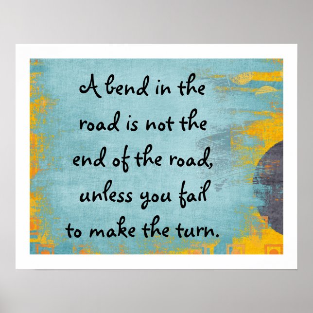 Make the turn poster (Front)