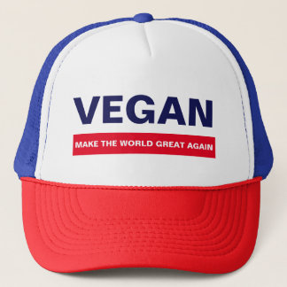 MAKE THE WORLD GREAT AGAIN VEGAN CAP