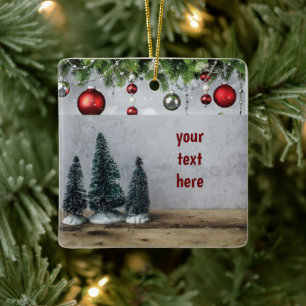*MAKE THIS YOUR OWN* CERAMIC CHRISTMAS ORNAMENT