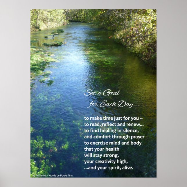 Make Time for Yourself... Poster (Front)