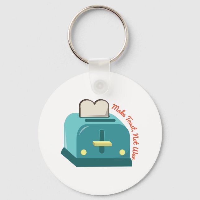 Make Toast Keychain (Front)