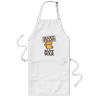 Make Toast Not War Long Apron