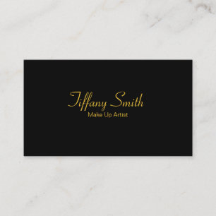 Make Up Artist Business Card