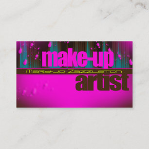Make-up Artist Business Card